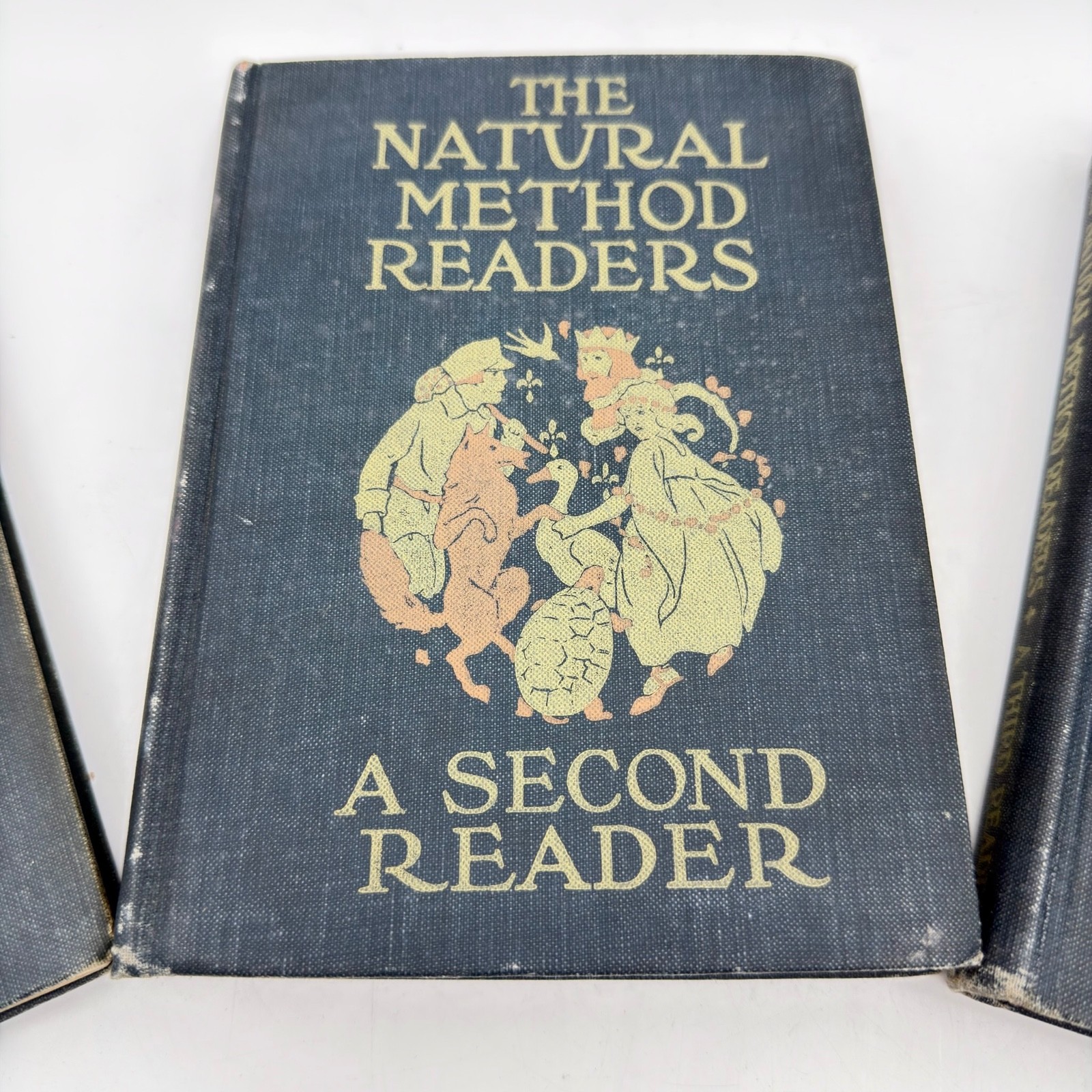Antique Natural Method Readers Set 1st 2nd 3rd McManus Haaren Scribner 1914-1916