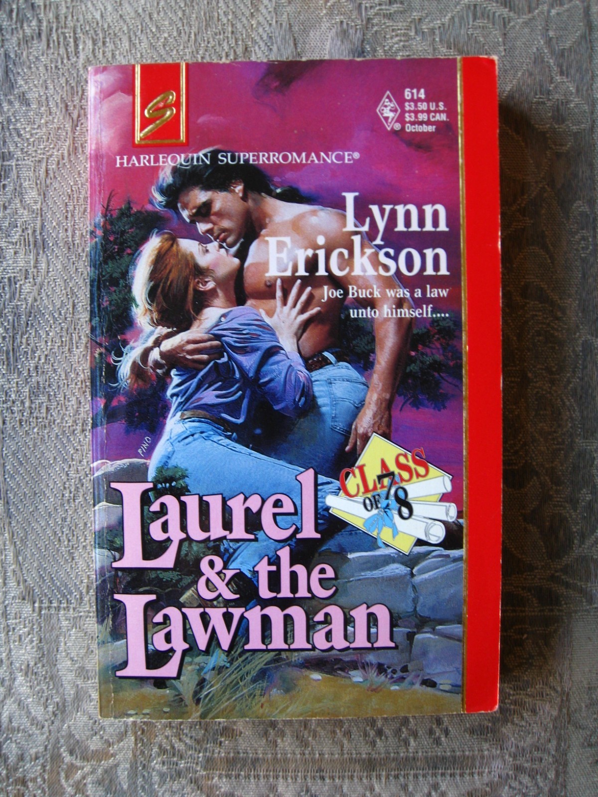 Lynn Erickson – Laurel & the Lawman (Harlequin Superromance #614) – paperback