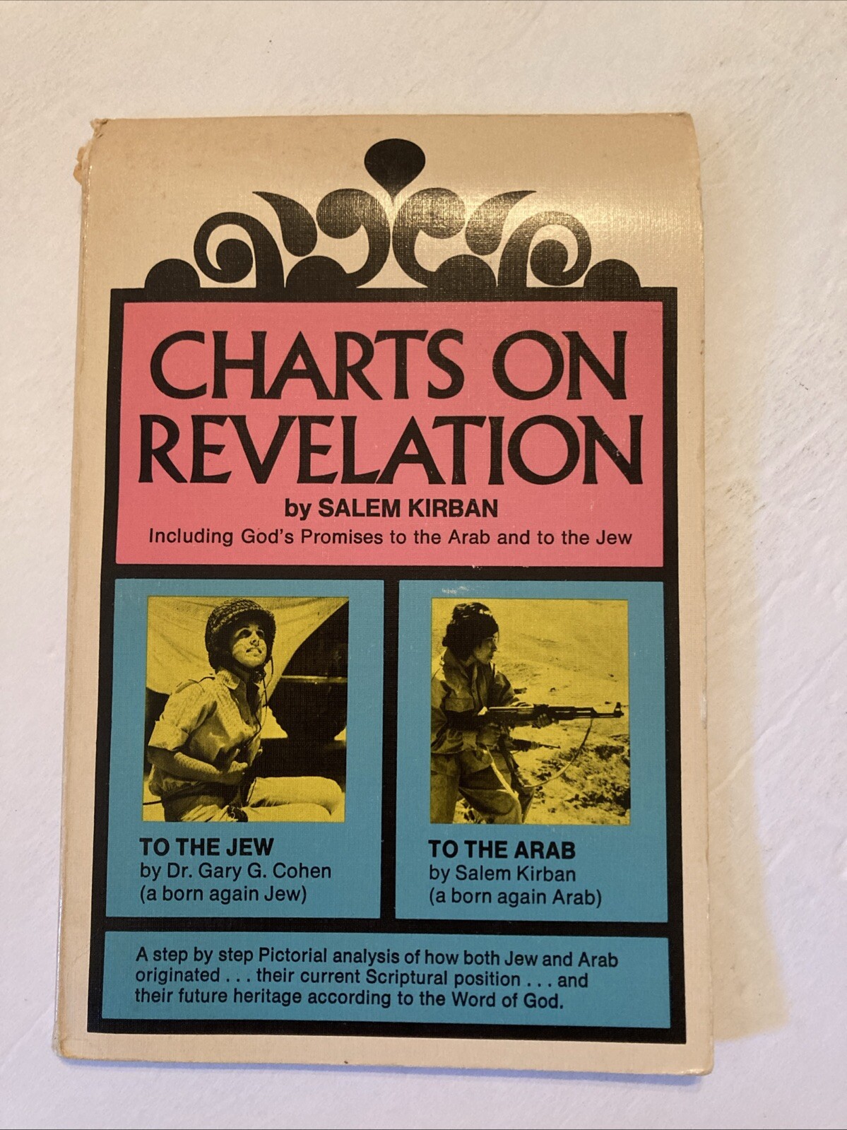 Vintage Book Charts on Revelation Salem Kirban 3rd Printing 1973 Christian