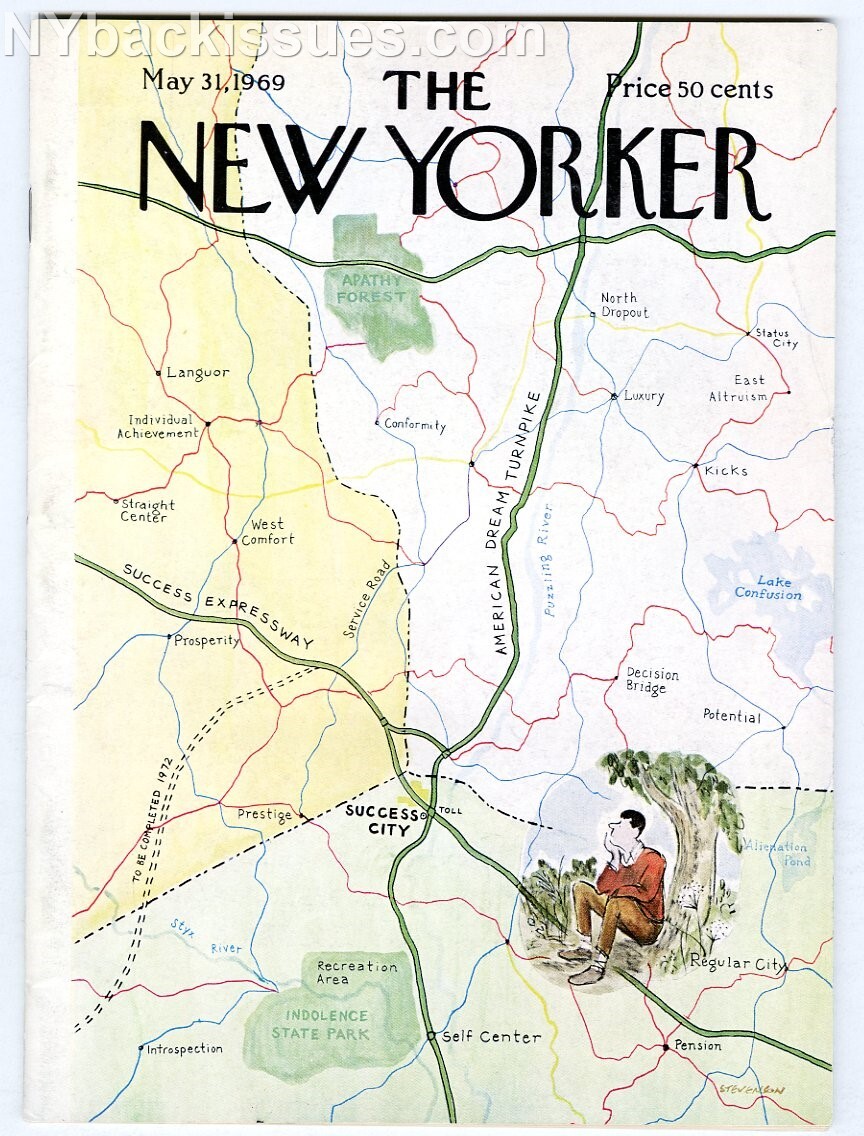 New Yorker magazine May 31 1969 Padraic Colum Calvin Trillin Roger Angell FINE