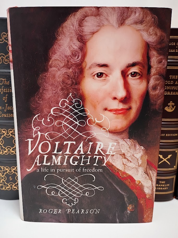 Voltaire Almighty Pearson Enlightenment France Candide Free Speech Biography HC