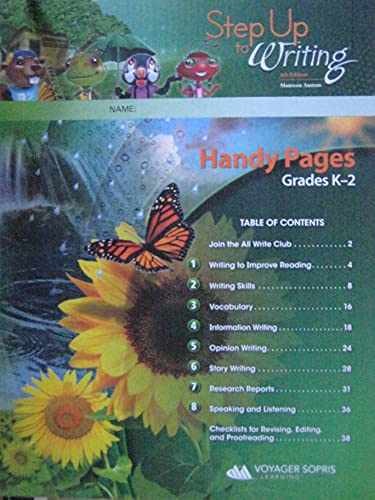 Step Up to Writing 4th Edition Handy – Paperback, by Maureen Auman – Very Good h