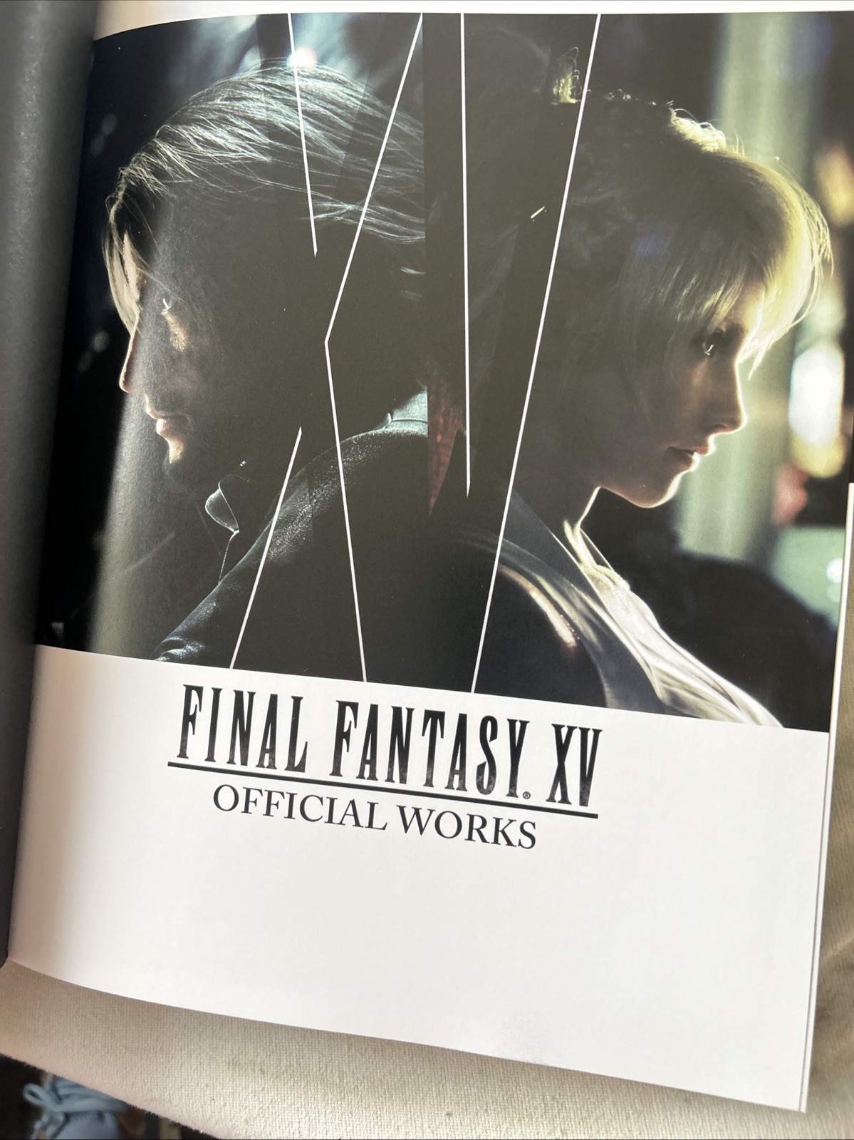 Final Fantasy XV Official Works Hardcover Br3