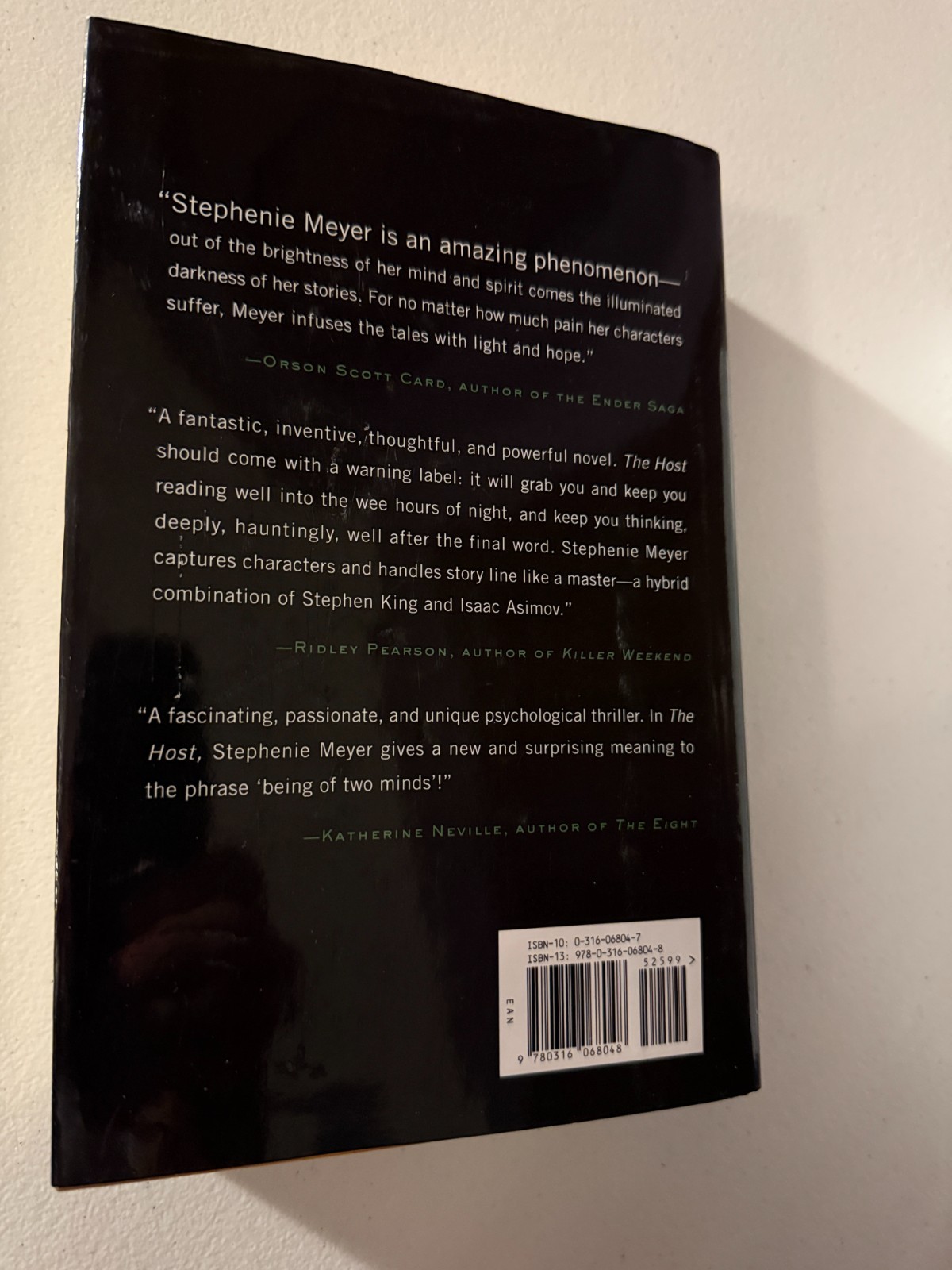 RARE « The Host » SIGNED by Stephenie Meyer 1st Edition 1st Print HC DJ 2008