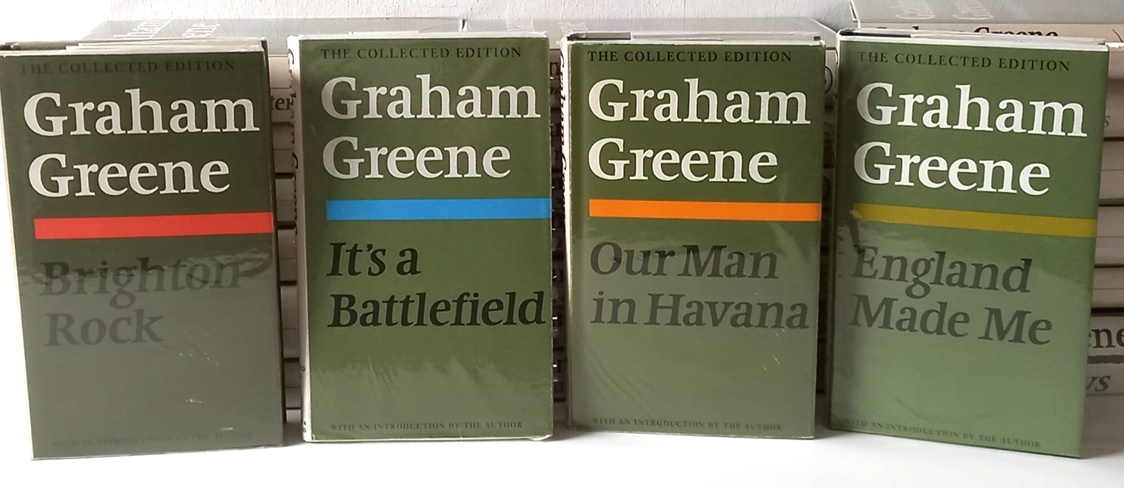 The Collected Edition Graham Greene Works 22 Vols Uniform Michael Harvey DJ