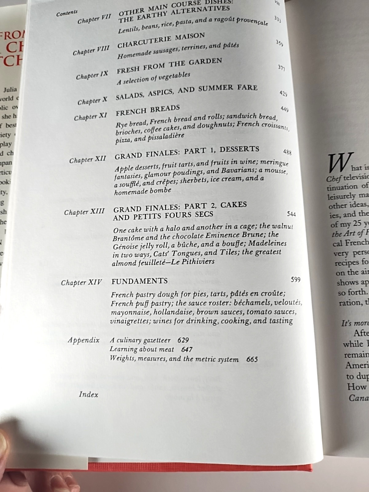 From Julia Child&rsquo;s Kitchen by Julia Child Brand New 1999 HC/DJ 736 Page Cookbook