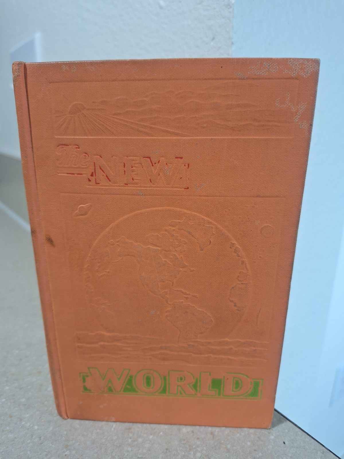 The New World 1942 Embossed Rutherford Watchtower Jehovah’s book Witnesses