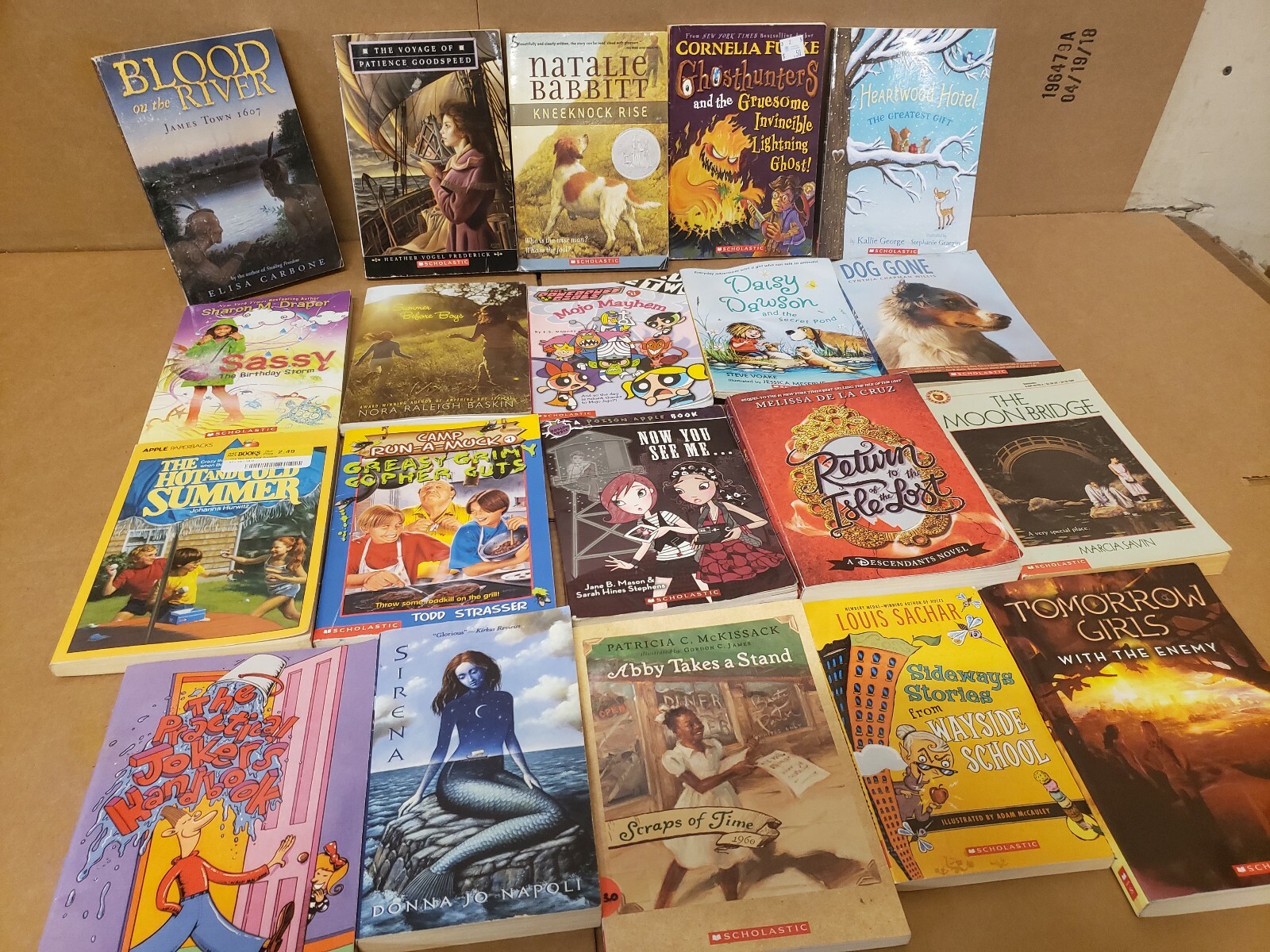 Lot of 10 Chapter ALL SCHOLASTIC Children Young RL 2-6 RANDOM UNSORTED BOOKS MIX