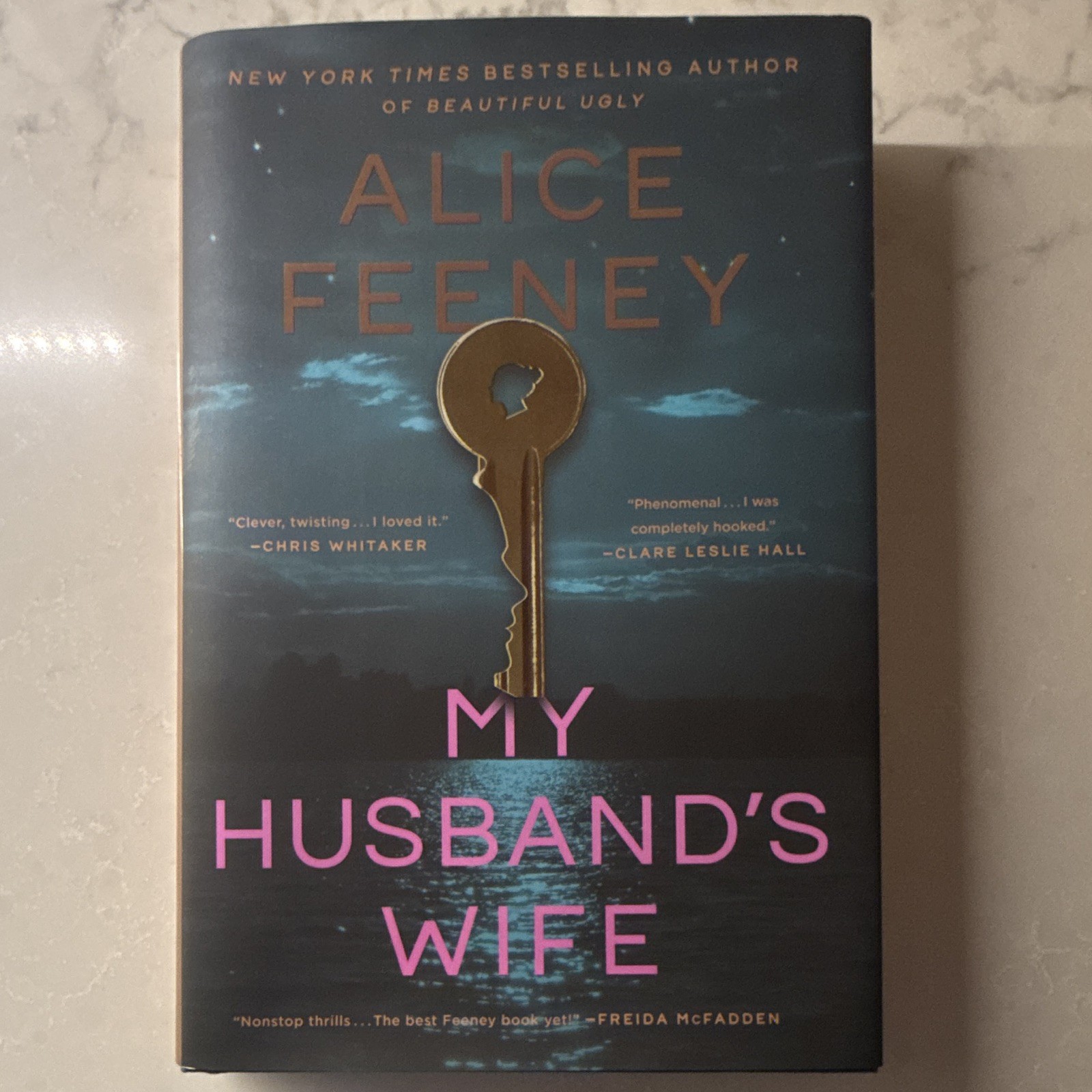 Alice Feeney My Husband&rsquo;s Wife Hardcover Fiction Thriller Novel w/ Dust Jacket