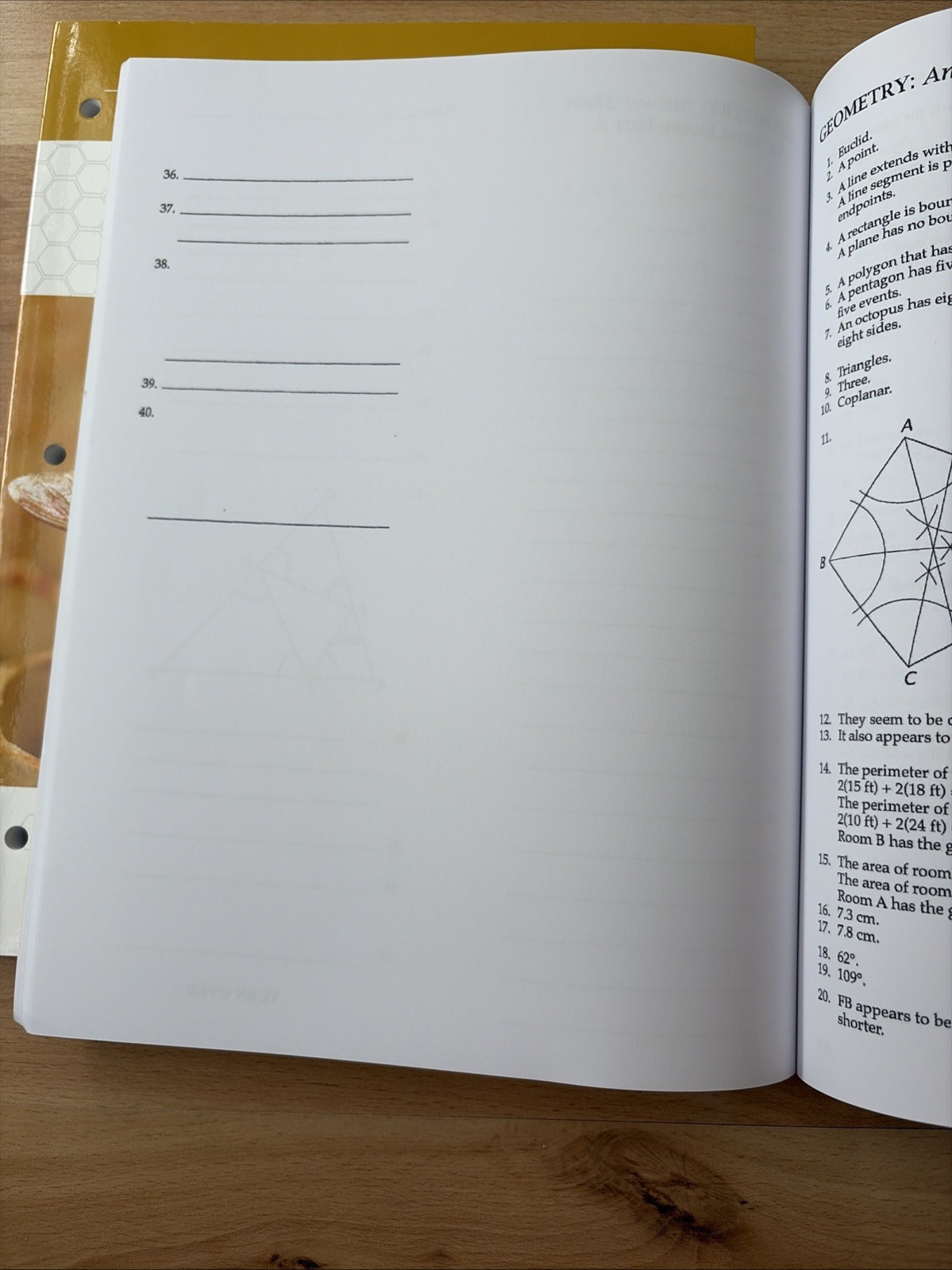 Geometry Solutions Manual Seeing Doing Understanding Test Bank MasterBooks Lot