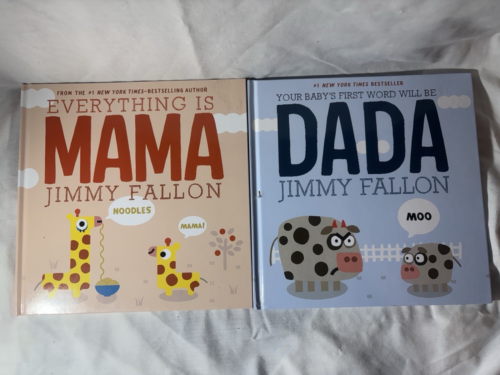Jimmy Fallon Everything Is Mama & Dada Hardcover Feiwel Family Humor