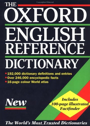 The Oxford English Reference Dictionary. 9780198600466