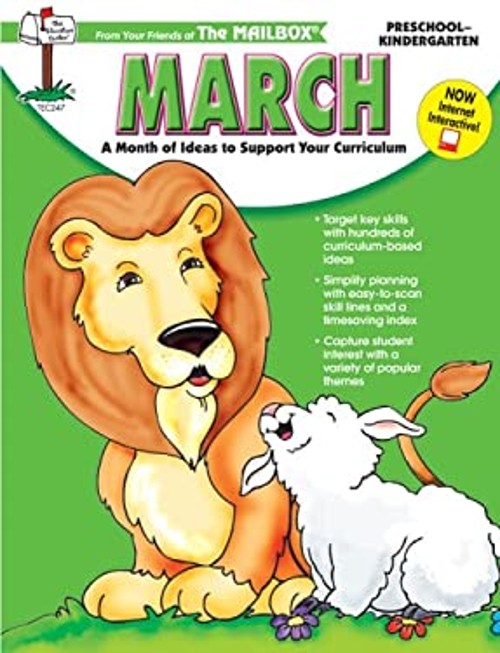 March: A Month of Ideas At Your Fingertips!: Preschool-kindergart