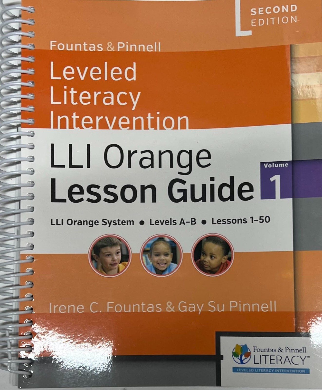 Fountas & Pinnell Leveled Literacy Intervention Orange LLI Lesson Guide 1