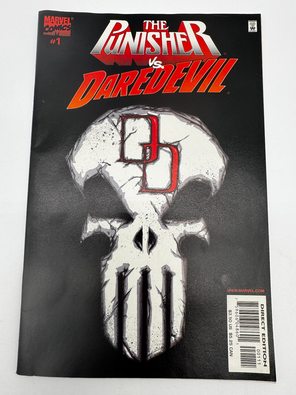 Punisher vs Daredevil Marvel Comic Book 2000 Frank Miller Klaus Janson Reprint