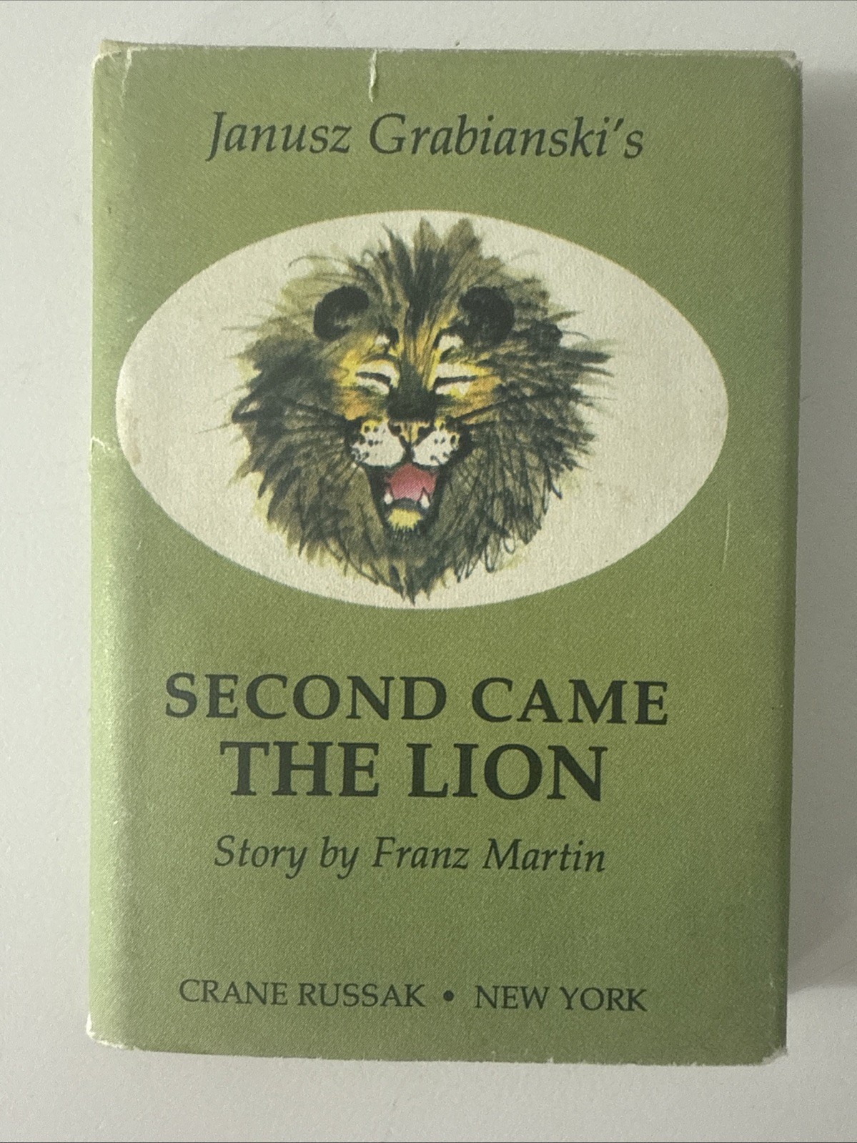 JANUSZ GRABIANSKI&rsquo;S Second Came The Lion Mini Book Martin Circus VTG