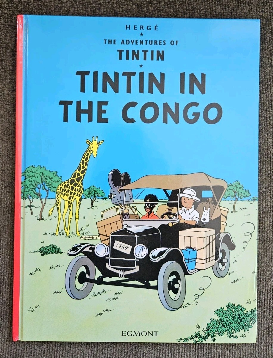 TINTIN IN THE CONGO by Hergé ~ Egmont © 2012 HB