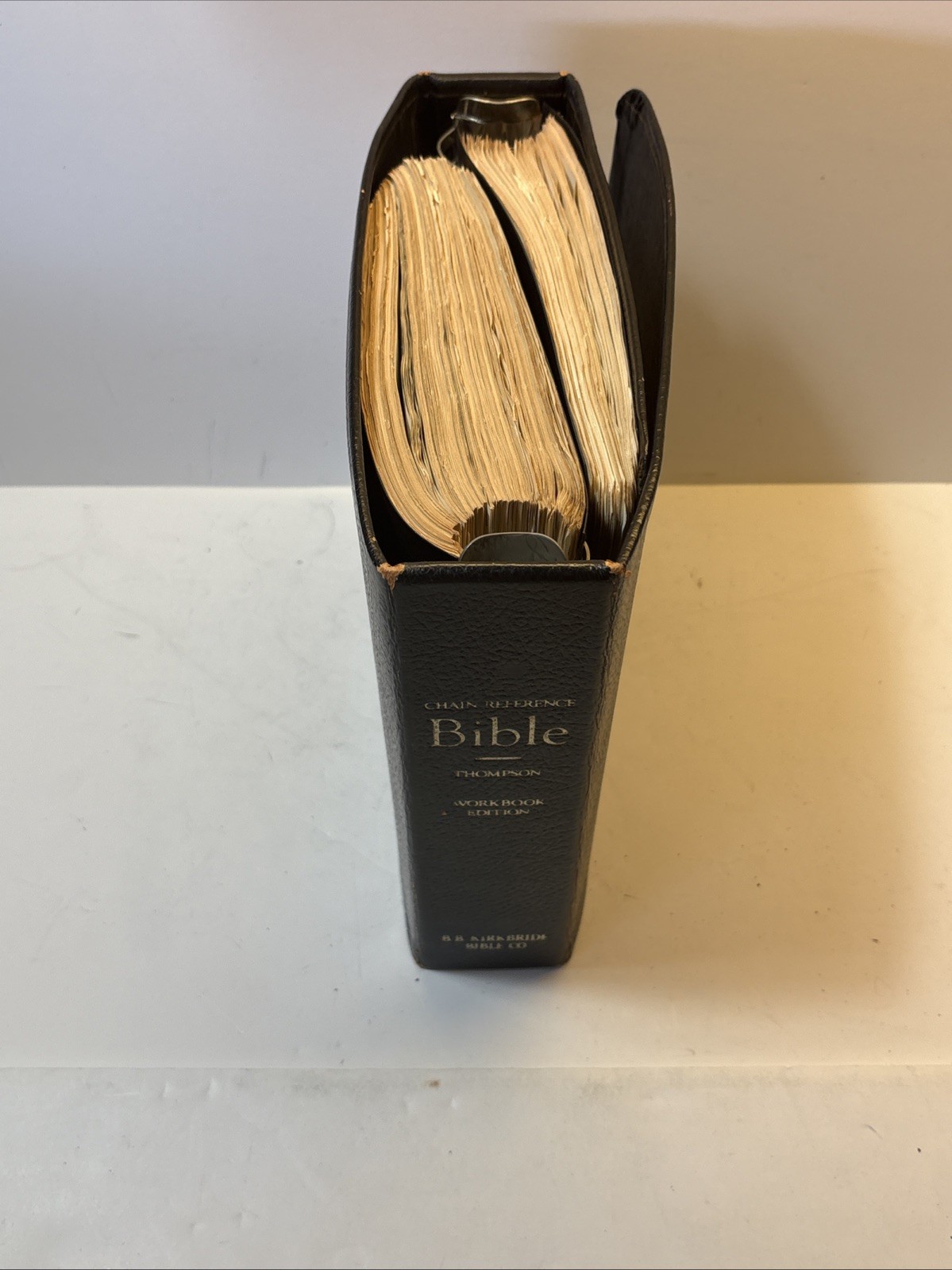 Thompson Chain Reference Bible Self-Pronouncing KJV Workbook Edition
