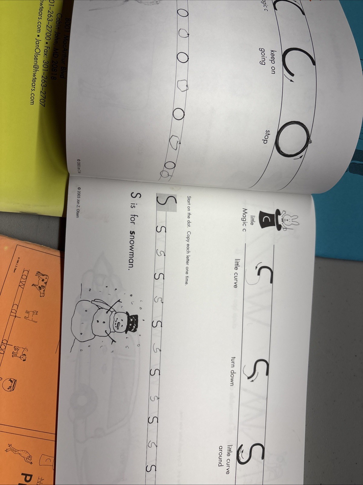 Lot Handwriting Without Tears Printing Power, Teacher’s Guide Grade 1 And 2 OBO