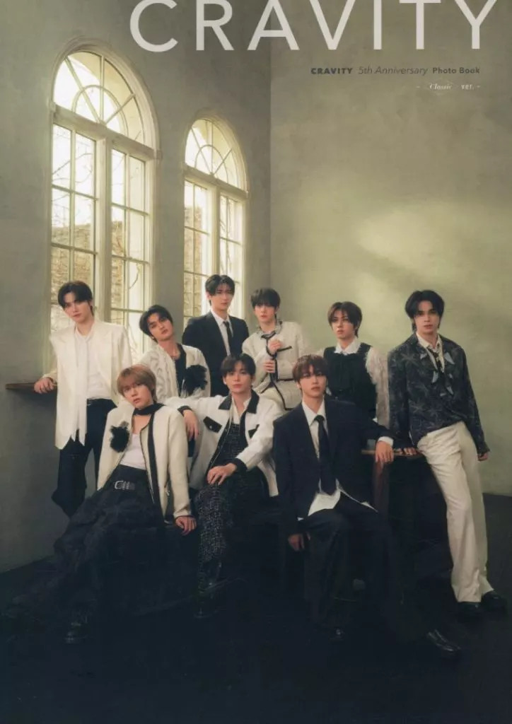 CRAVITY 5th Anniversary Photo Book Classic Ver. Korean Men&rsquo;s Photobook Used