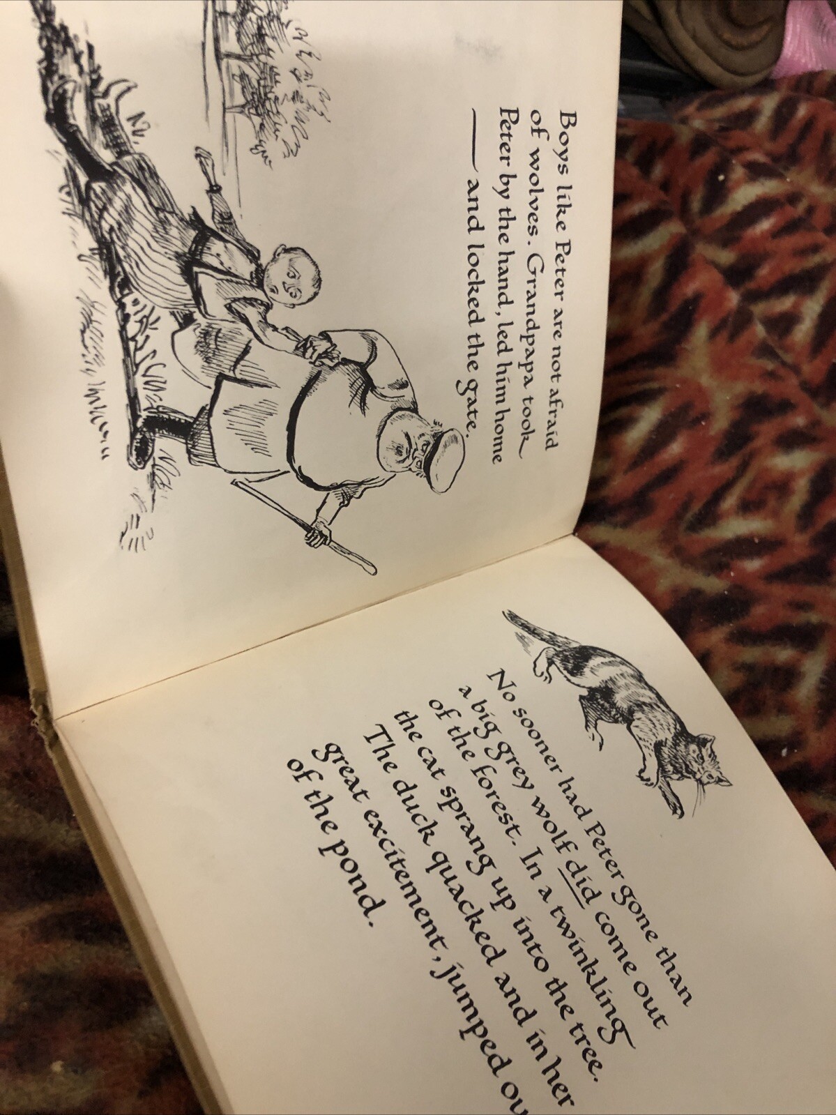 Peter And The Wolf Serge Prokofieff First Edition Hardcover