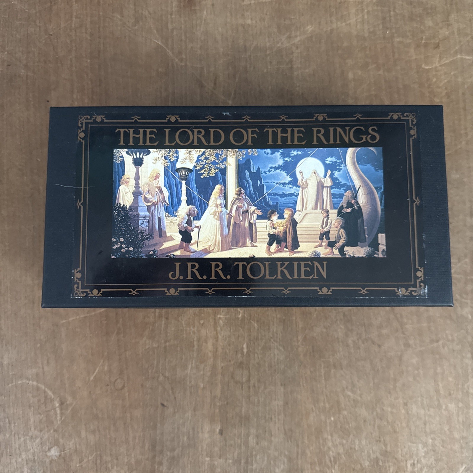 Vtg 1987 The Lord of the Rings BBC Radio Audio Cassette Box Set J.R.R. Tolkien
