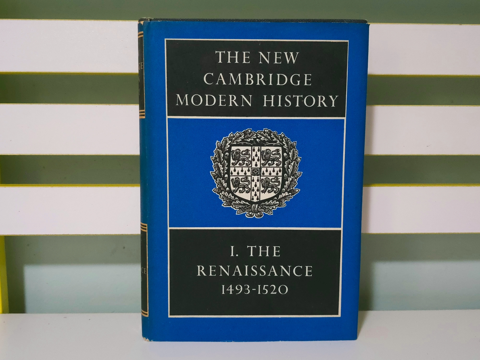 The New Cambridge Modern History: I. The Renaissance 1493-1520! 1971 HC/DJ