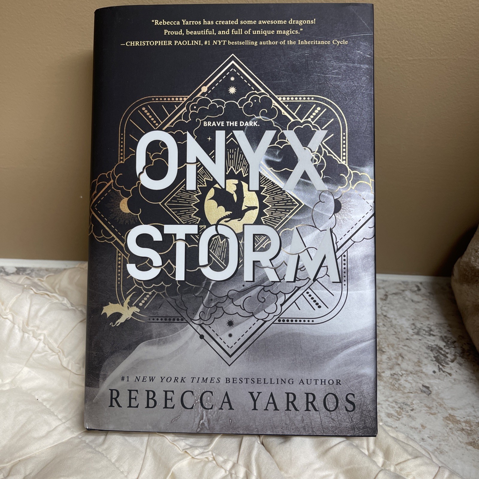 Onyx Storm, FIRST edition/FIRST printing. NEW, Rebecca Yarros. FREE shipping!