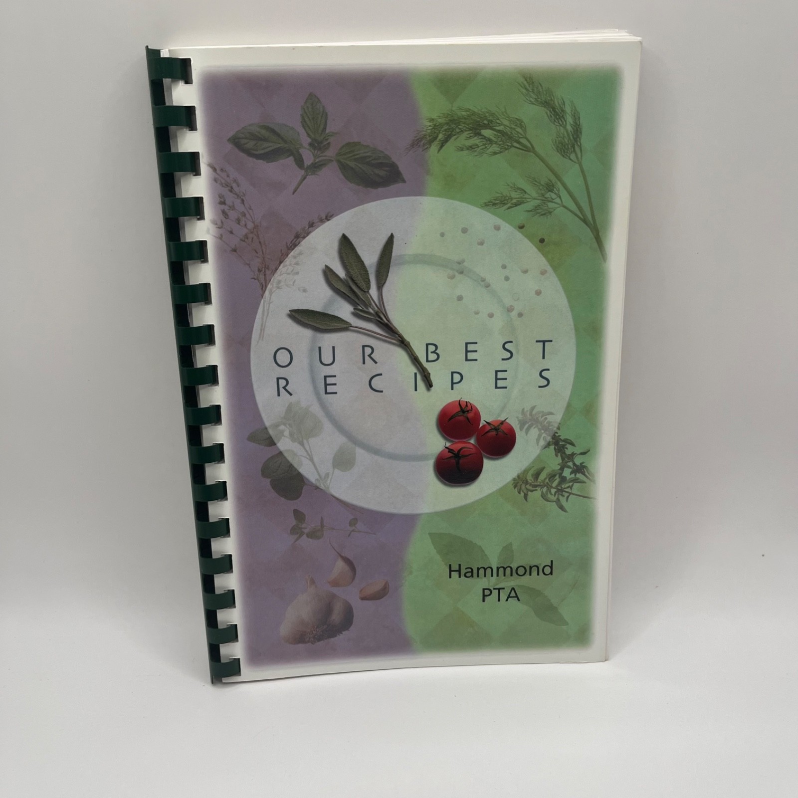 Vintage 1999 Our Best Recipes Spiral Cookbook Hammond Huskies PTA Pennsylvania