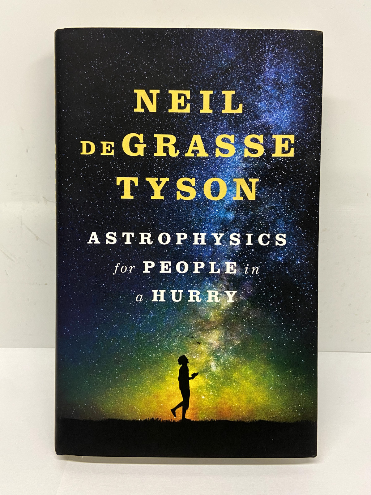 Neil DeGrasse Tyson SIGNED AUTOGRAPHED Astrophysics For People In A Hurry 1st Ed