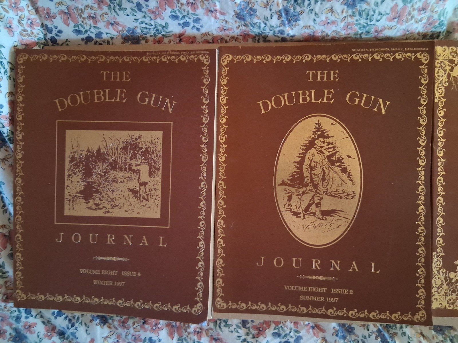 1997 VOLUME EIGHT ISSUES 1-4 THE DOUBLE GUN JOURNAL