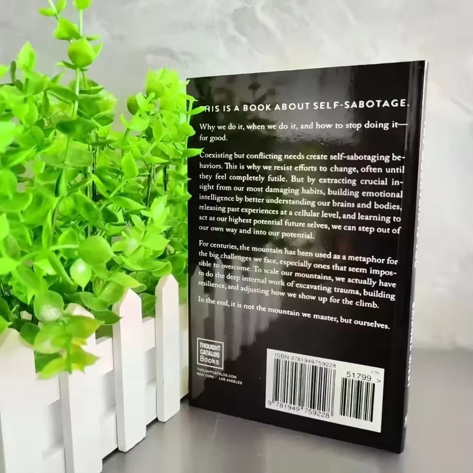 The Mountain is you by Brianna Wiest Paperback Book, Free Shipping