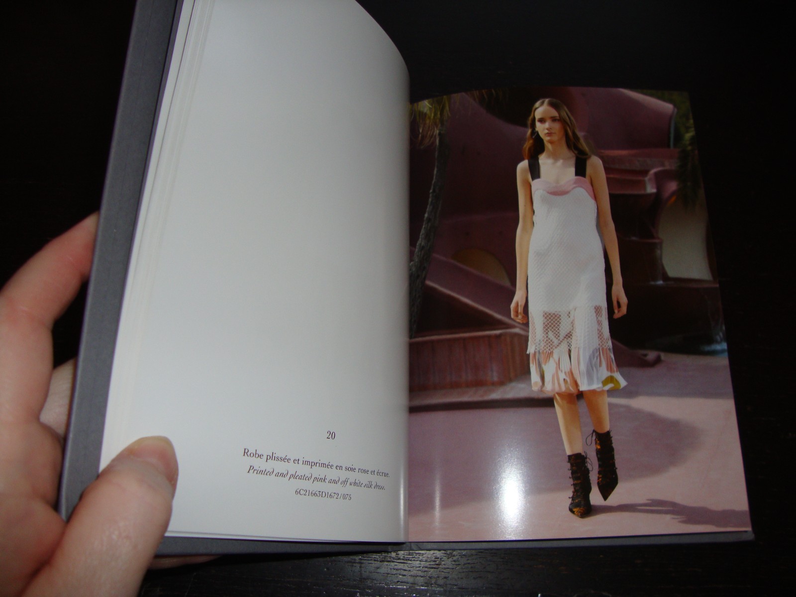 DIOR Womenswear Runway Show HARCOVER LOOKBOOK Cruise 2016 – 50 Pages