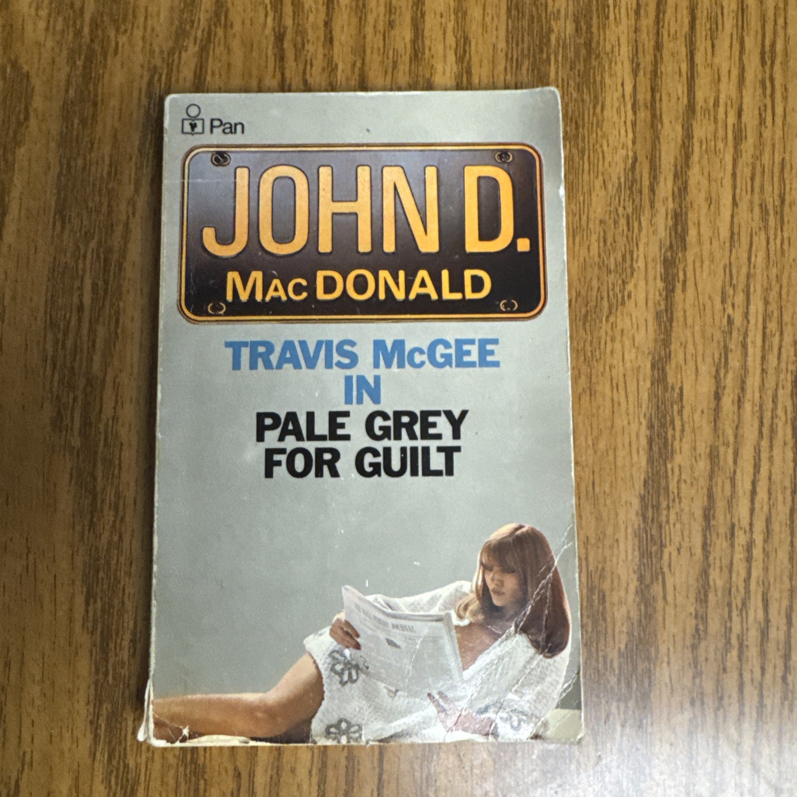Pale Gray For Guilt John D MacDonald PB Vintage Pulp Fiction Crime Travis McGee