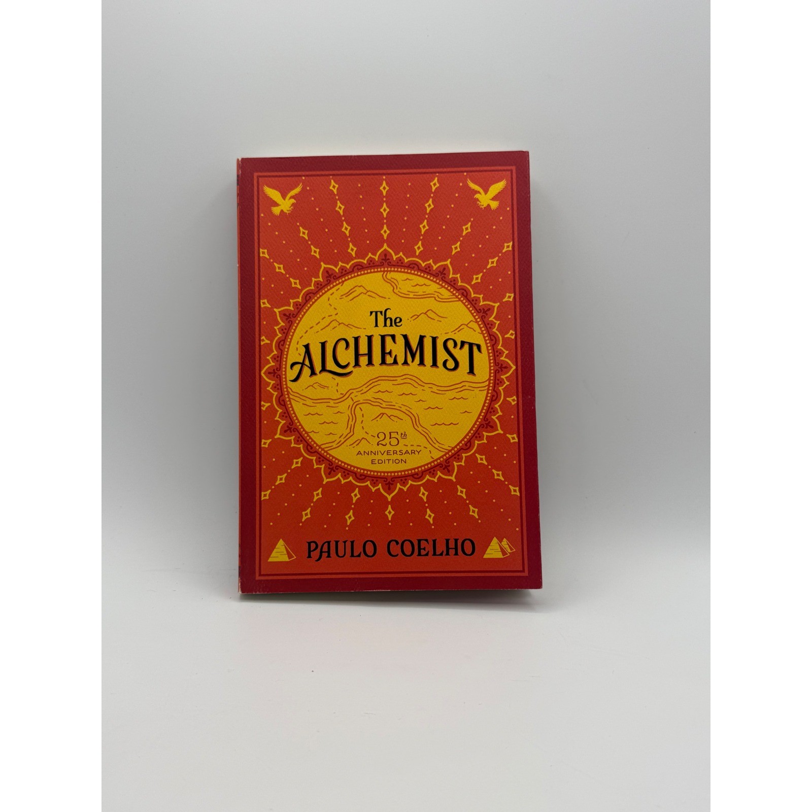 Paulo Coelho The Alchemist Book OS Red Excellent 25th Anniversary Edition Paperb