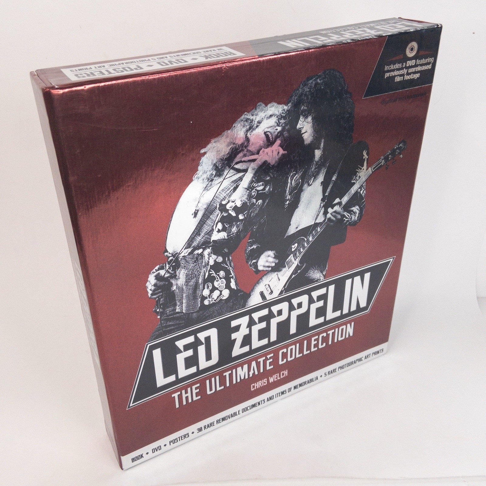Led Zeppelin The Ultimate Collection by Chris Welch Book Set Art Memorabilia