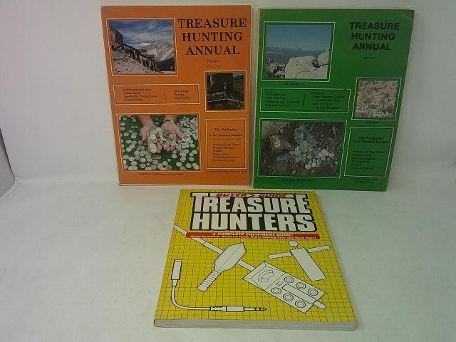 LOT of 3 TPB Books: Treasure Hunting Vol I & II + Treasure Hunters Buyer&rsquo;s Guide