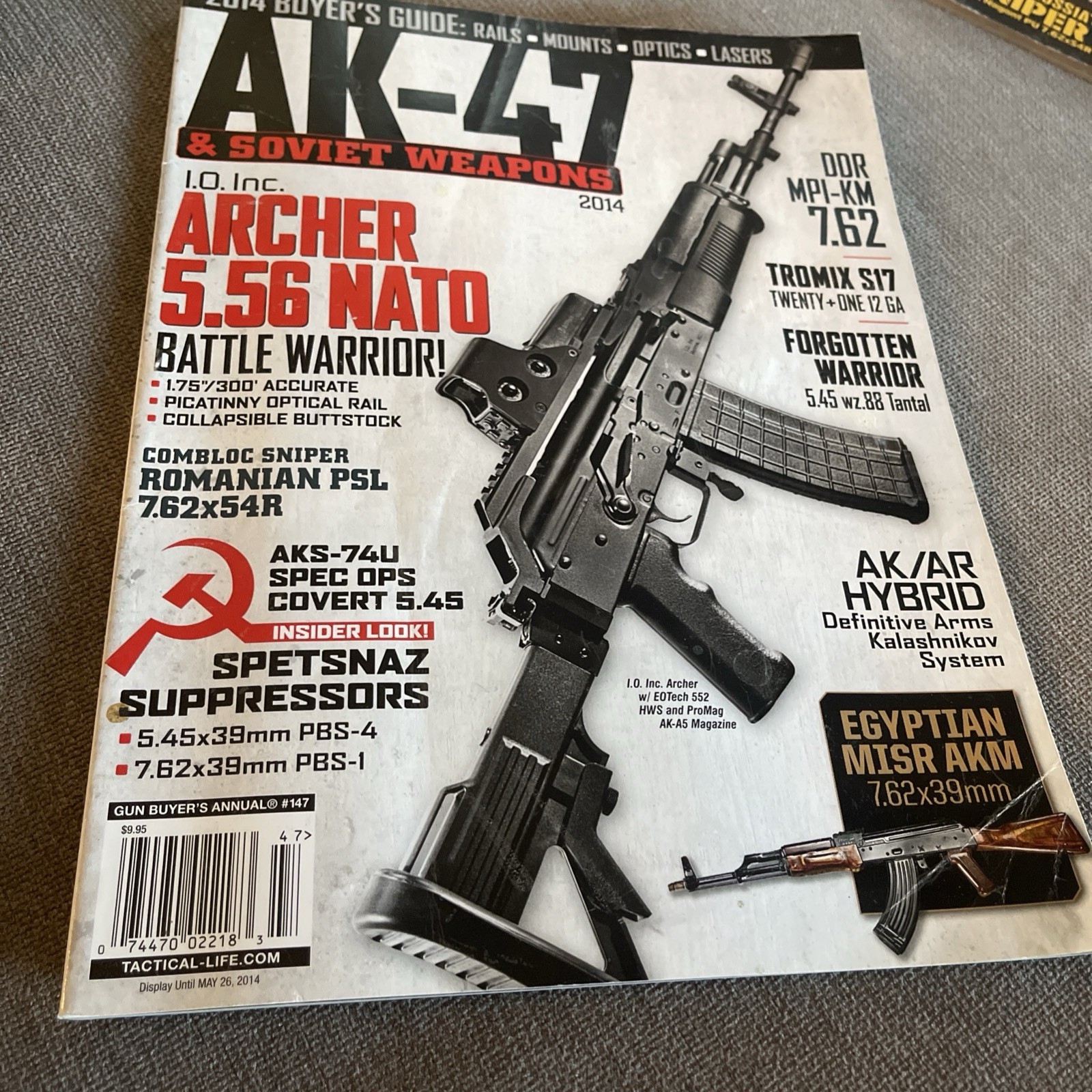 Gun Buyer&rsquo;s Annual AK47 Soviet Weapons Archer Kalashnikov AR Military Black Guns