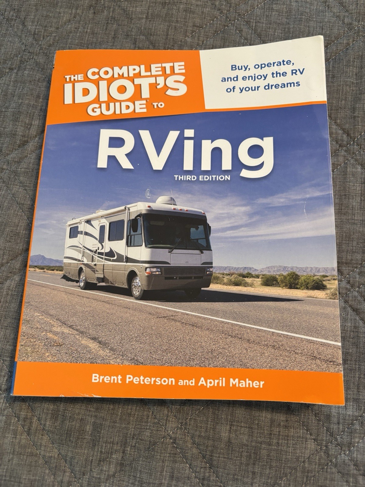Complete Idiots Guide To Rving 2012 332 Pages Preowned