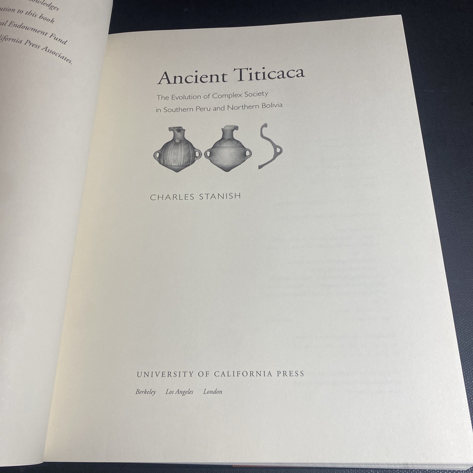 Ancient Titicaca, Complex Society in Southern Peru – Charles Stanish / MOB