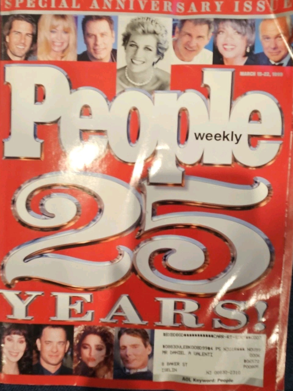 People Magazine March 1999. 25 Years Of People Special Issue. 334 Pages