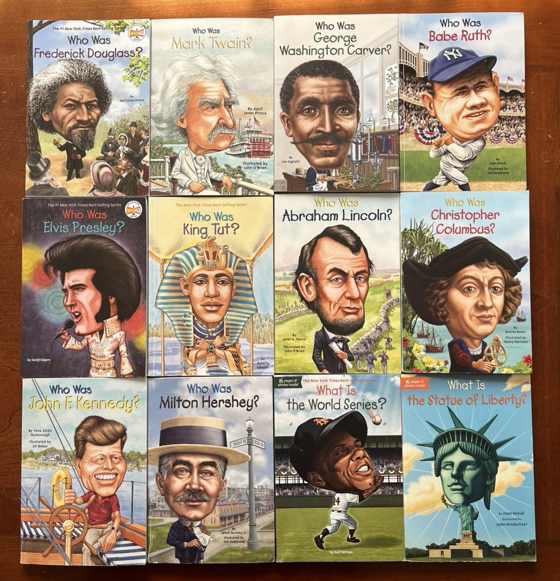Lot Of 12 Who HQ Books – « Who Is « / » What Was »/ « Where Is » Paperback Stories