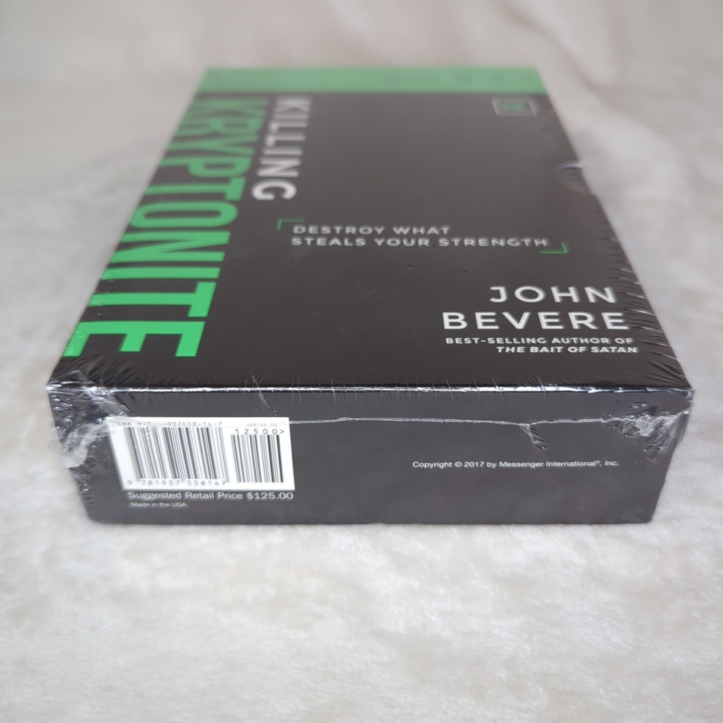 Killing Kryptonite by John Bevere Eight Lesson Study 1 Book – 2 DVDs – 3 CDs NEW