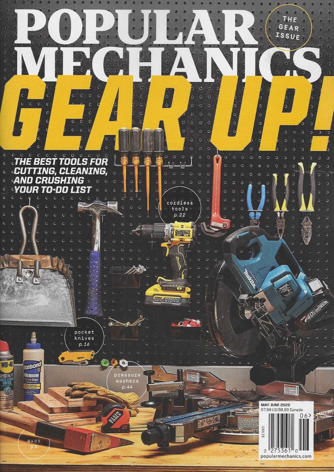 Popular Mechanics Magazine May / June 2026 Gear Up