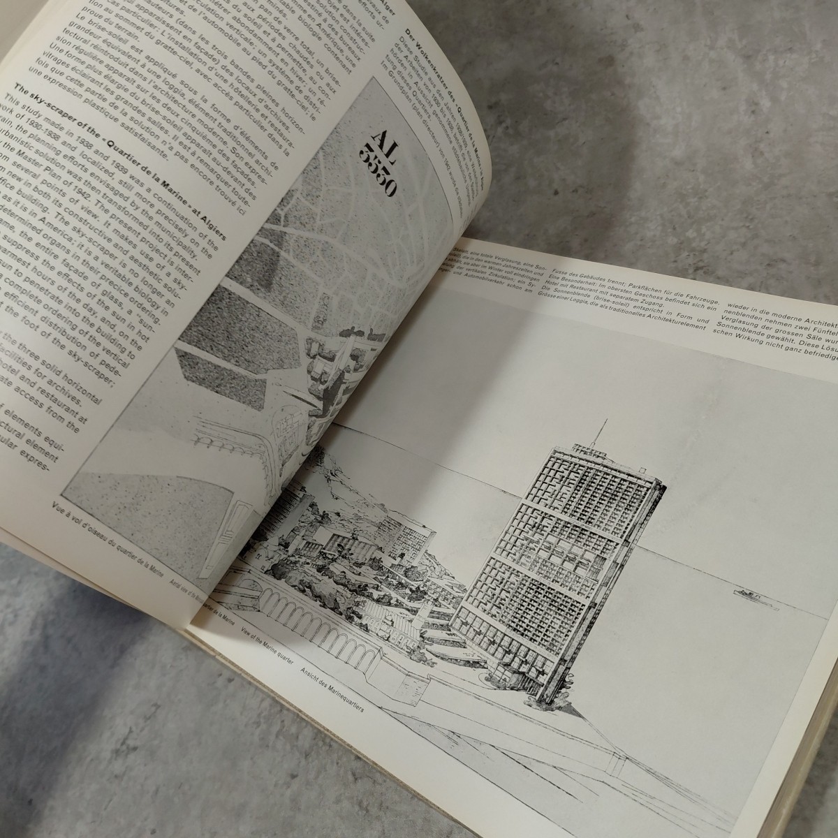 Le Corbusier 1910-60 Architecture Complete Works Girsberger 1960 Eng/Fre/German