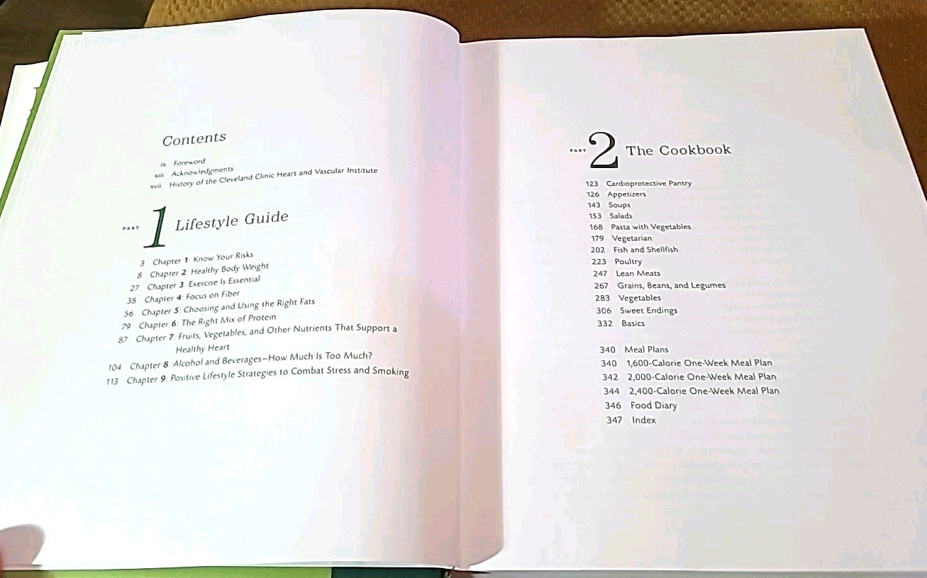 Cleveland Clinic Healthy Heart Lifestyle Guide and Cookbook : Featuring More…
