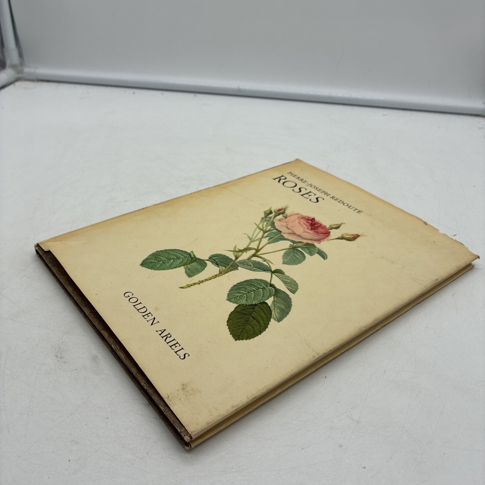 Roses by Pierre Joseph Redoute Golden Ariels First Published 1963 Dust Jacket