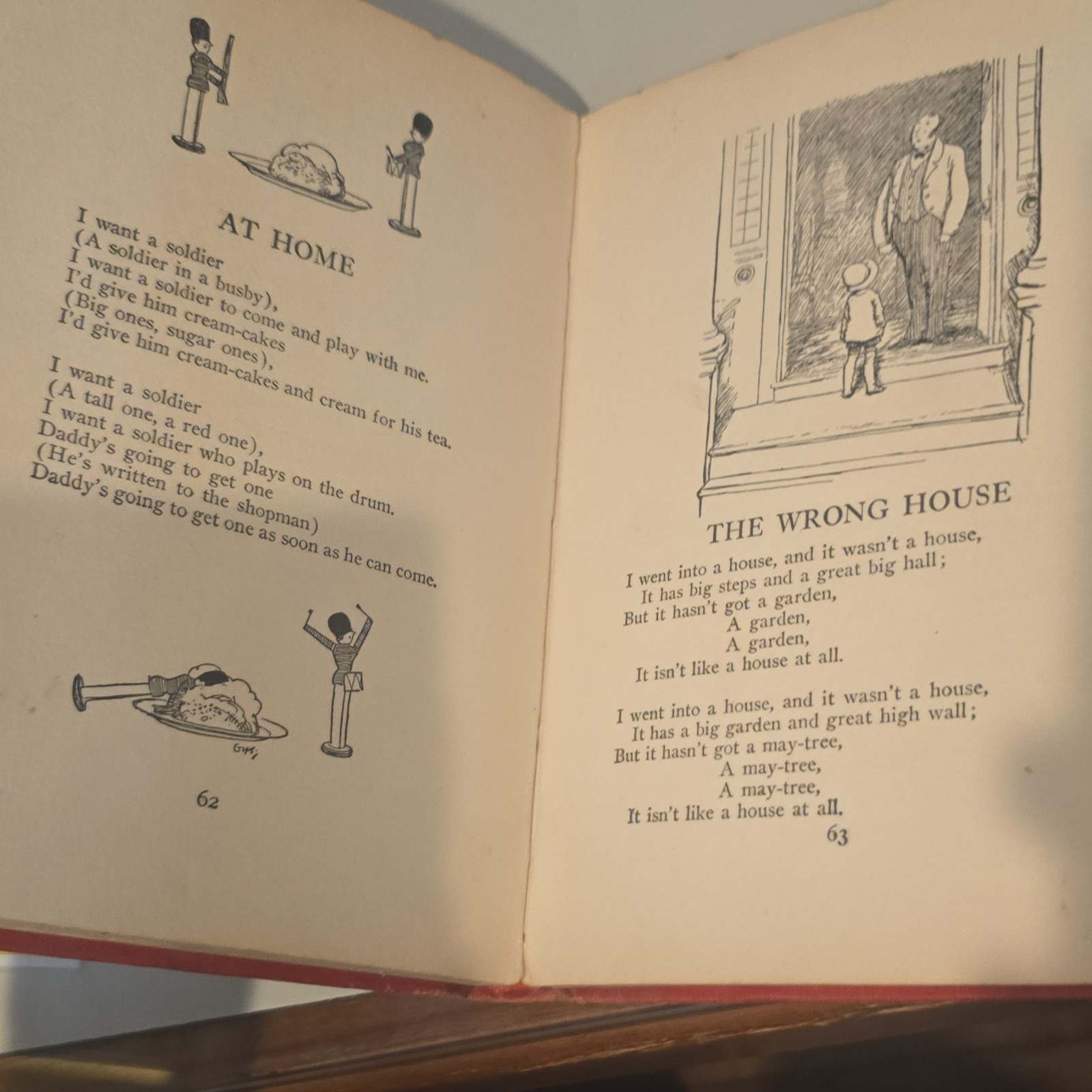 A. A. Milne When We Were Very Young HC Illustrated E.H. Shepard Dutton 1924