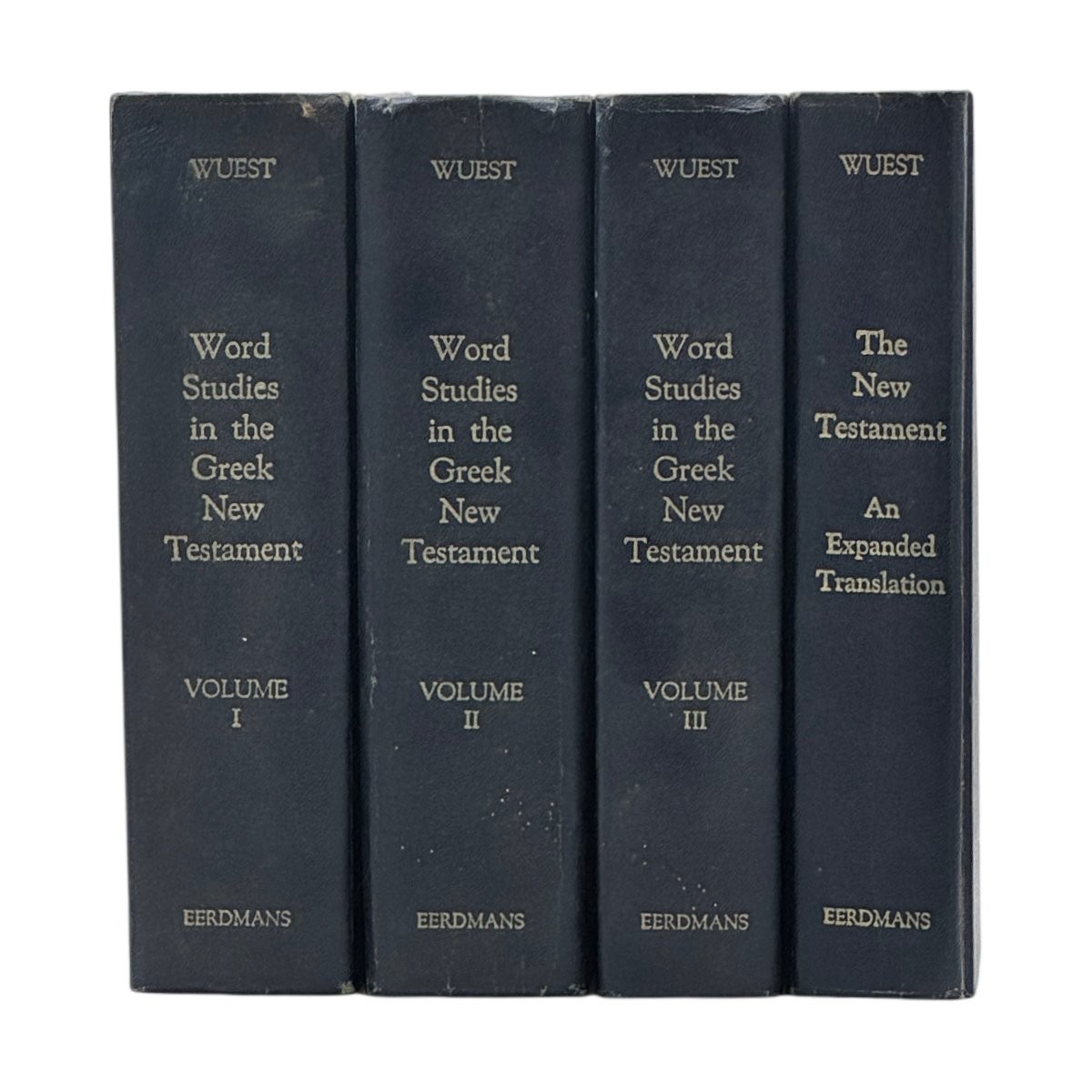 1984 Wuest&rsquo;s Word Studies From the Greek New Testament 4 Volumes VINTAGE HC