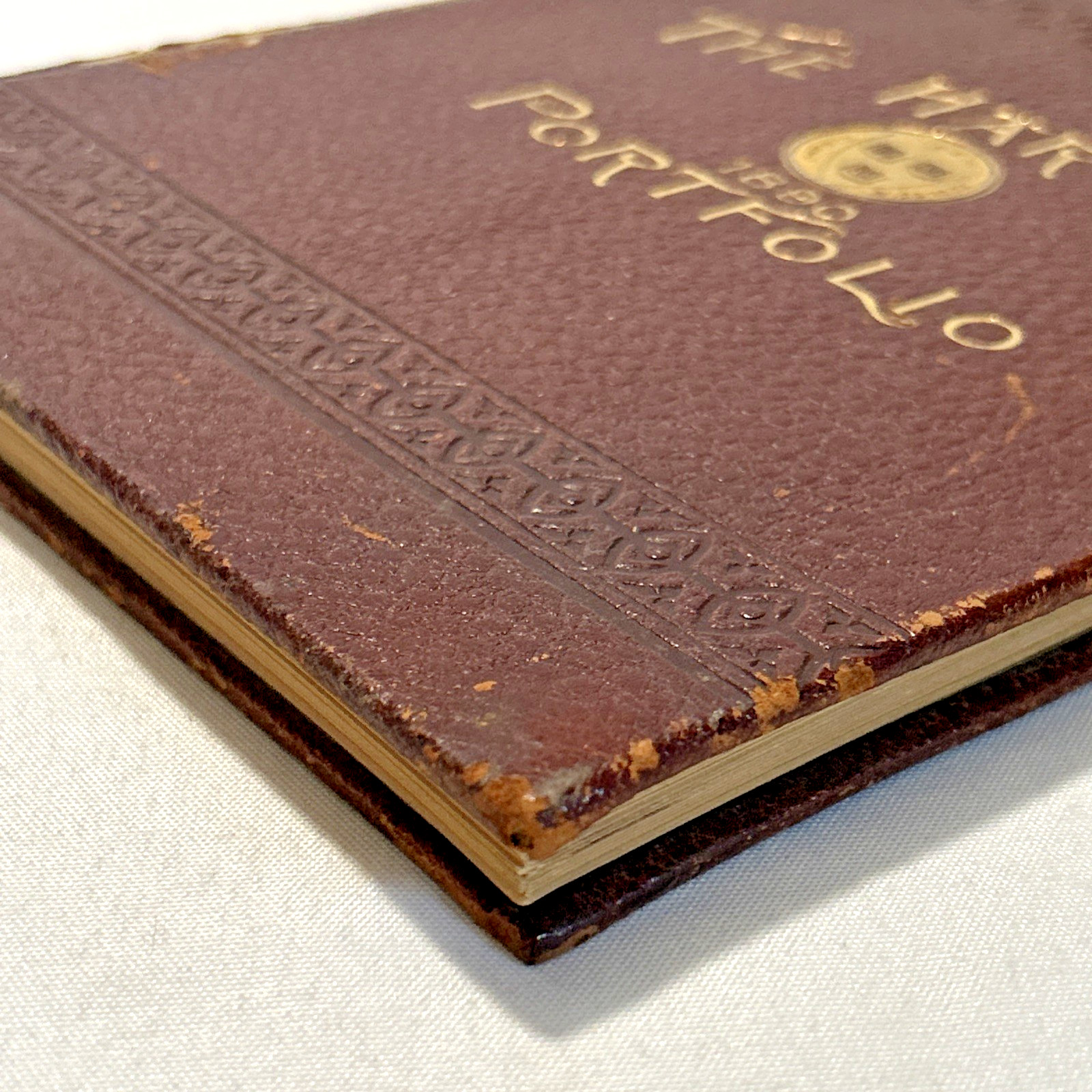 The Harvard Portfolio ~ FIRST VOLUME ~ Rare ~ 1889-1890 ~ Antique